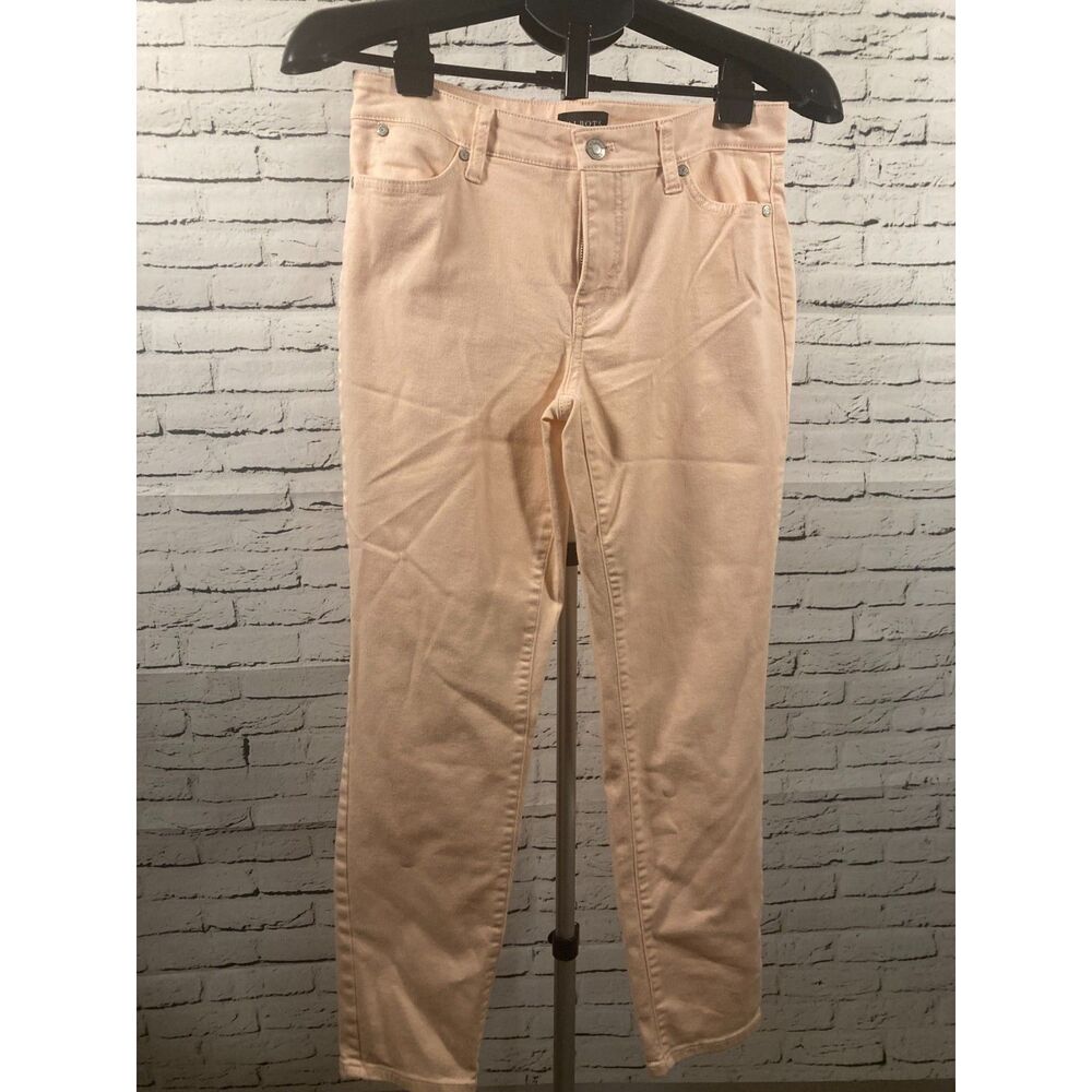 Talbots Slim Ankle Jeans – Size 4P – Pink Denim